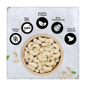 DRY FRUITS WHOLE RAW CASHEW