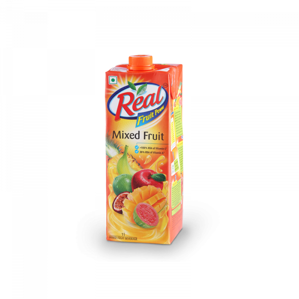 REAL FRUIT JUICE MIXED (1 L)￼